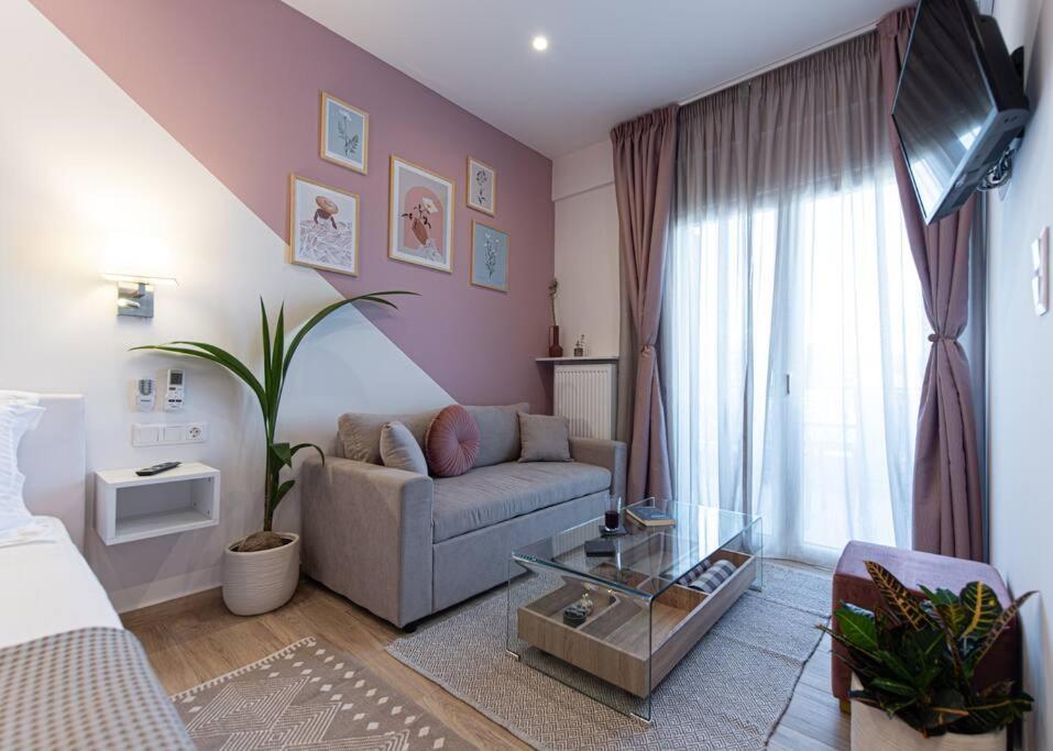 Chamomile Apartment Oinofyta Bagian luar foto